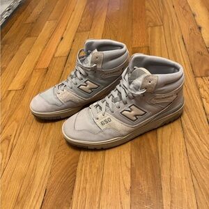 New Balance 650 Men's Beige High-Top Sneakers